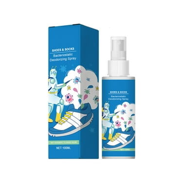 Shoe Deodorizer Spray (100ML), Shoe Deodorizer For Destroy Embarrassing Odors, Shoe Spray For Smelly Shoes, Shoe Smell Eliminator, Shoe Spray For Freshen Shoe