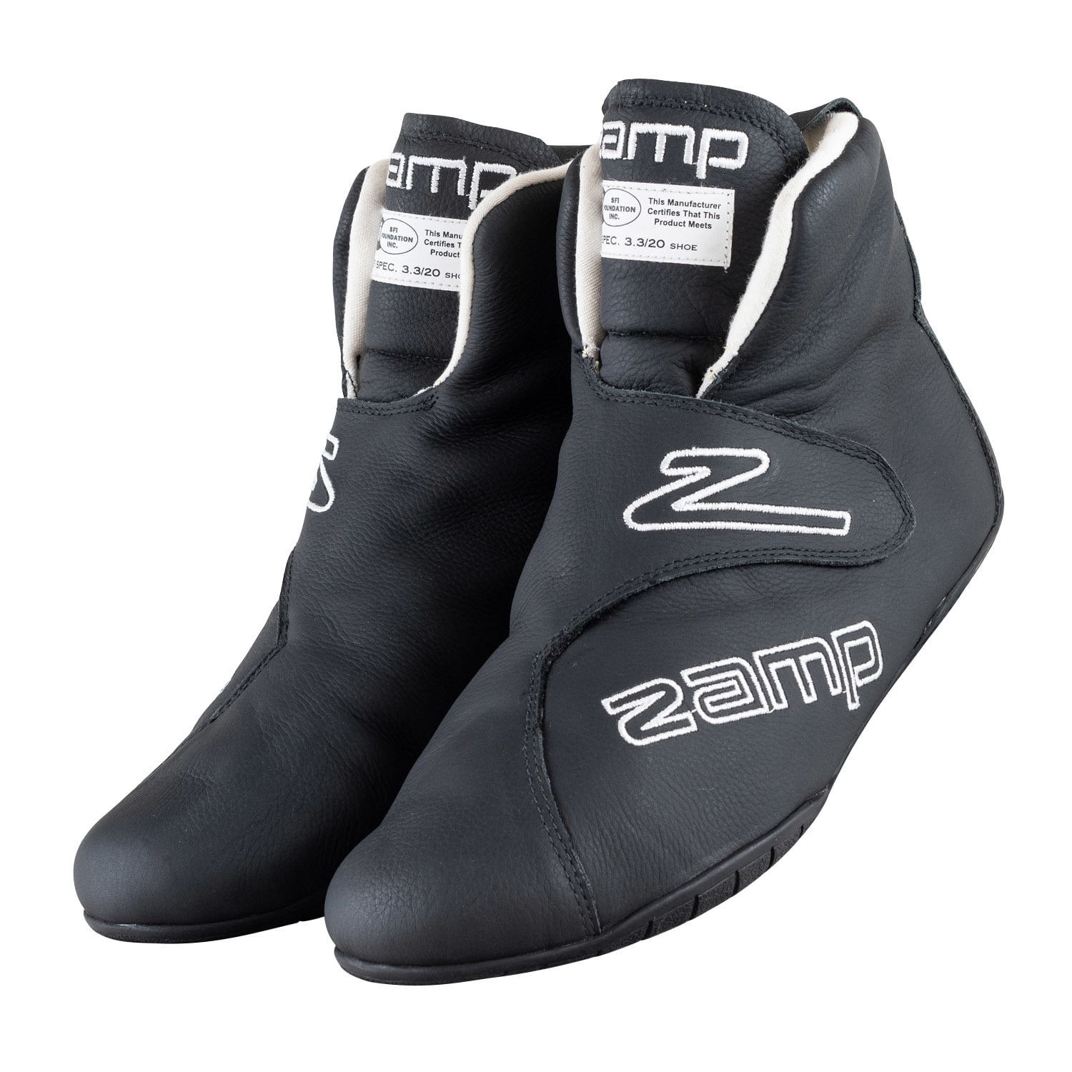 Zamp Racing Shoe Drag Black Size 9W SFI 3.3/20