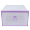 thumbnail image 1 of Shoe Drawer Storage Clear Boxes BoxBoot Container Stackable Display Organizing Sliding Stacking Shoes Shoes Beddrawers, 1 of 6