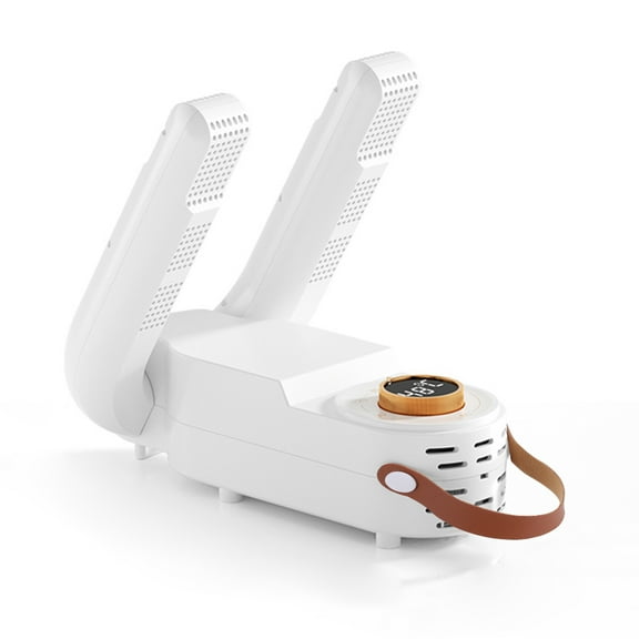 Shoe Dryer Boot Dryer, Glove Dryer Boot Warmer with Heat Blower, Portable Adjustable Rack and Timer, Folding Design Drying for Shoes, Gloves, Hats, Socks