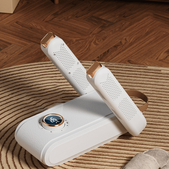 Shoe Dryer with Heat Blower, Glove Dryer & Boot Warmer -  Adjustable Dry Rack - Intelligent Timer