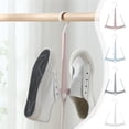 thumbnail image 1 of Shoe Drying Rack for Wet Shoes and Sneakers, Rotating Windproof Hanger with Foldable Space Saving Design for Bathroom, Balcony, Travel and Small Spaces, 1 of 6