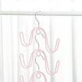 thumbnail image 1 of Shoe Drying Rack, Windproof Hanging Shoe Organizer for Balcony, Plastic Multi-Tier Shoe Shelf, Space Saving Shoe Hanger for Sneakers Sandals, Home Drying Rack for Wet Shoes, Colorful Storage Rack, 1 of 7