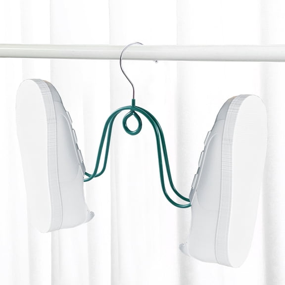 Shoe Drying Rack, Windproof Shoe Hanger for Outdoor Balcony and Laundry Room, Space Saving Hanging Shoe Dryer for Sneakers, Sandals, Boots, Home Drying Rack Accessories