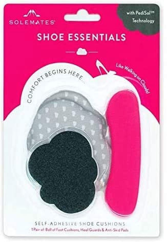 Shoe Essentials SetHeel Guards for Womens Shoes (Self Adhesive Heel Pads)  Ball of Foot Cushions (Ultra Thin Padding for Shoes) Anti Skid Shoe Pads ( Extra Grip Comfortable Inserts) For All Shoes -