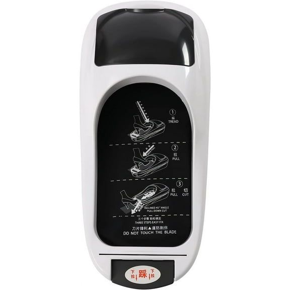 Shoe Floor Protector Machine Shoe Wrapping Machine Automatic Shoe Film Dispenser Machine, Portable Shoes Boot Cover Dispenser Shoe Cover Machine Dispenser, Floor Guard for Shoes Dispenser
