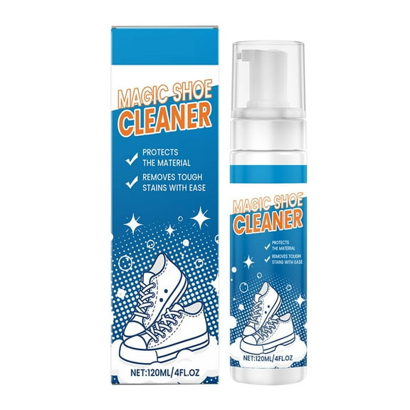 Shoe For Yellowing Stain Removal And Oxidation Prevention. Portable Cleaning Agent For White Shoes 120ml