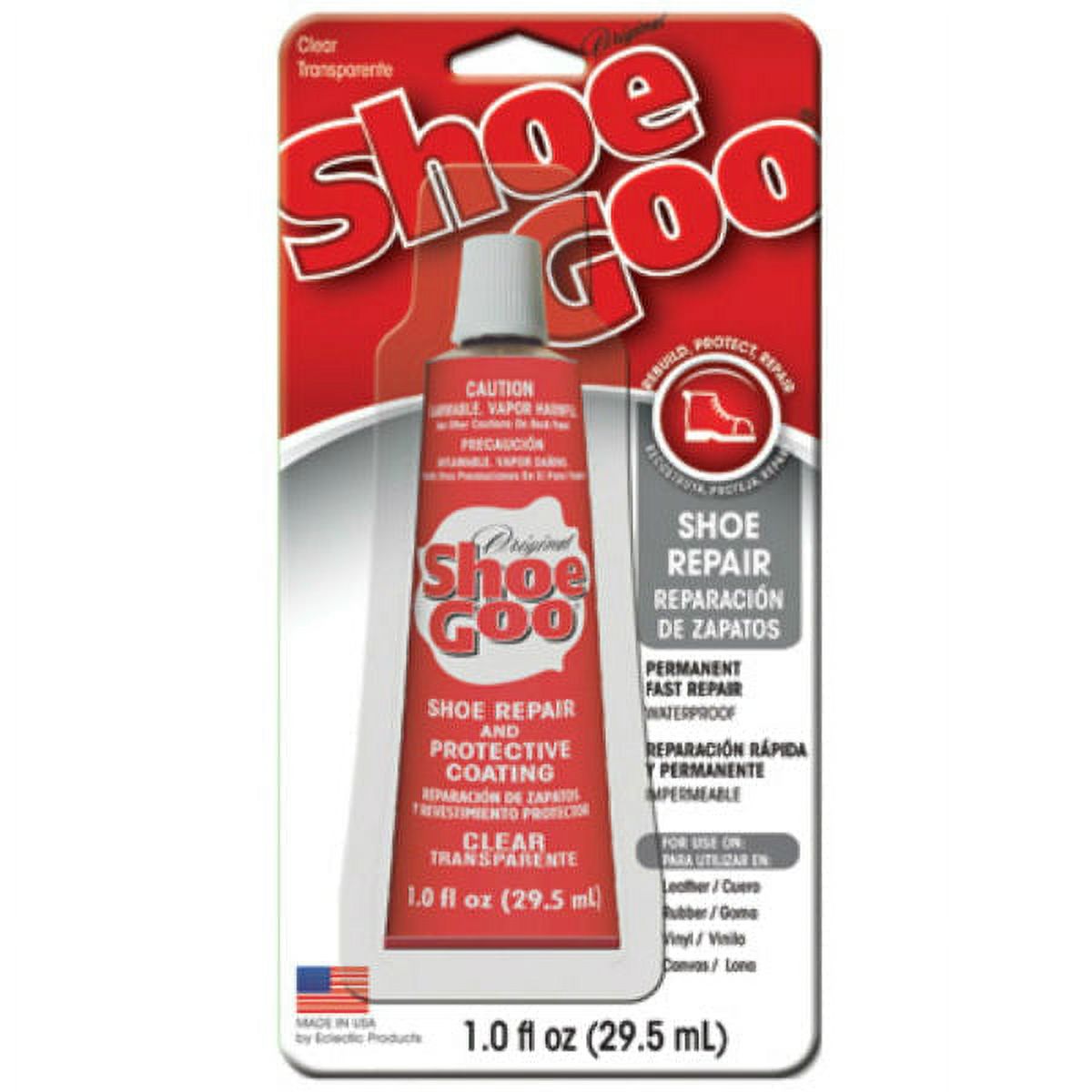 Shoe GOO 110232 Original Shoe Repair & Protective Coating, 1 Oz