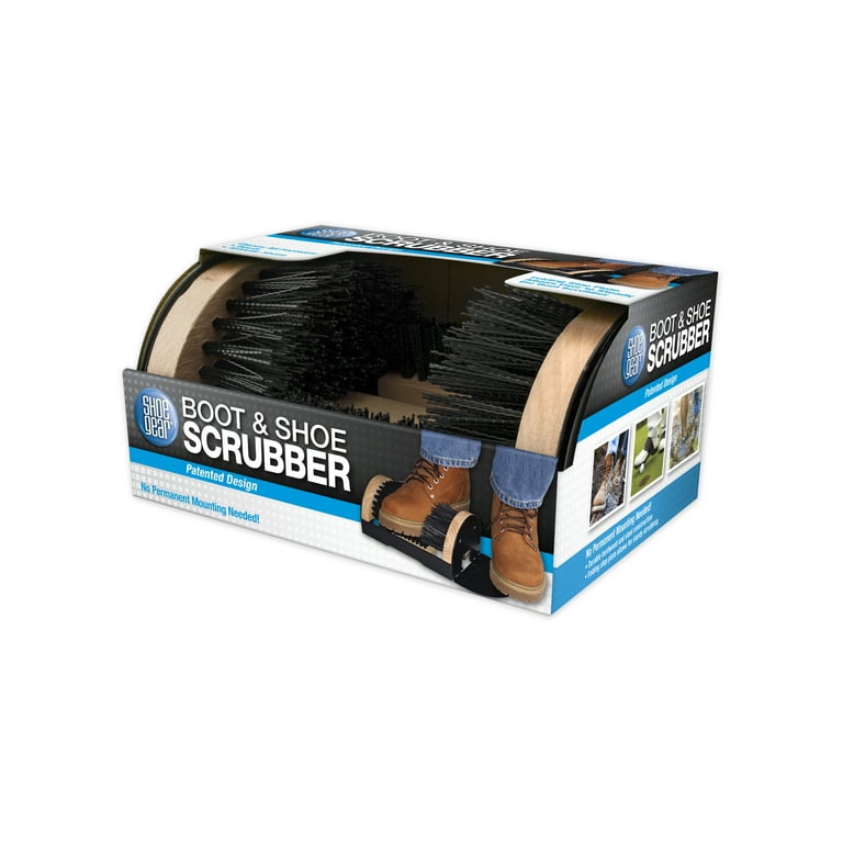 Shoe Gear Boot Shoe Scrubber Hardwood Steel Black