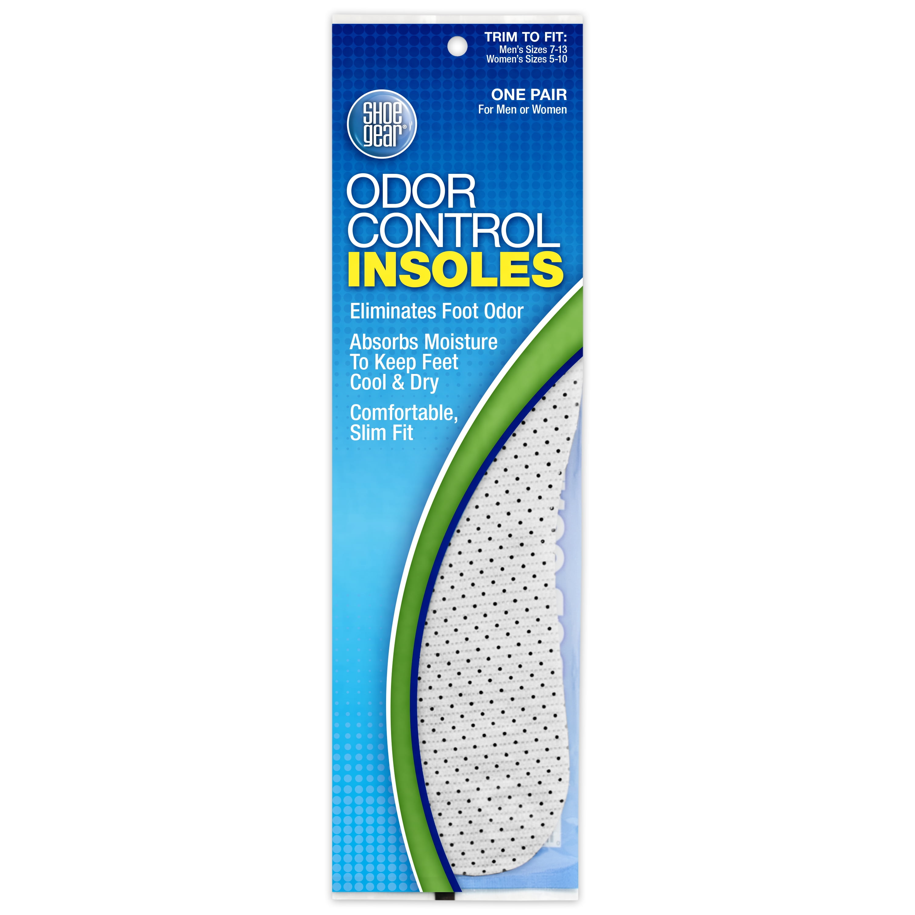 Shoe Gear Foam Odor Control Insoles for Men and Women