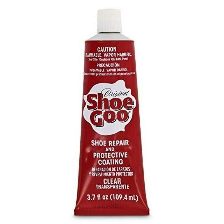 Shoe Goo Repair Adhesive for Fixing Worn Shoes or Boots, Clear, 3.7 Oz (2pc)