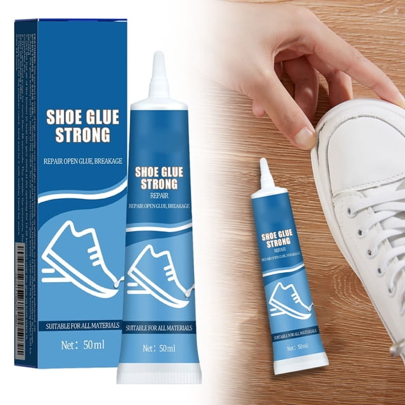 Shoe Heavy Duty Repair Adhesive - Waterproof Professional Grade Shoe Repair Glue,Clear Sole Quick Dry Repair Formula Works in Seconds Adhesive,For SneakersHiking ShoesBootsSandals-1 Pack