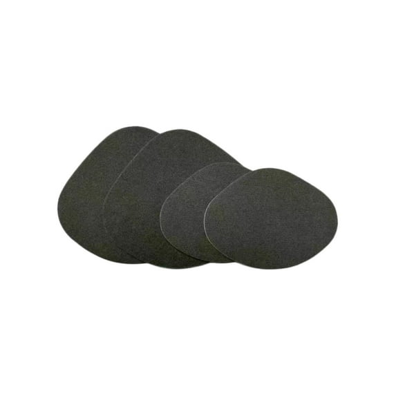 Shoe Heel Repair, Heel Pads For Shoes - Qyaukm 2Pair Shoe Patches for Holes, Self-Adhesive Shoes Heel Repair, Hole Repair for Sneaker, Leather Shoes, High Heels