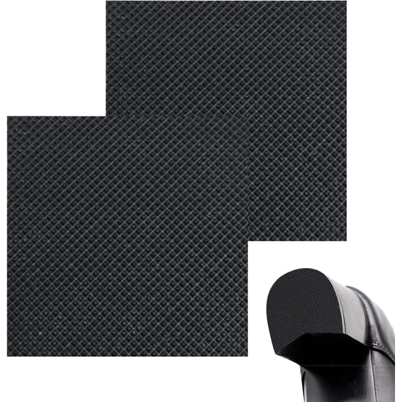 Shoe Heel Repair,Rubber Square Non-Slip Patch,1 Pair High Heel Grips Repair Stickers - for Women Mom Walking Commuting Daily Travel Outdoor