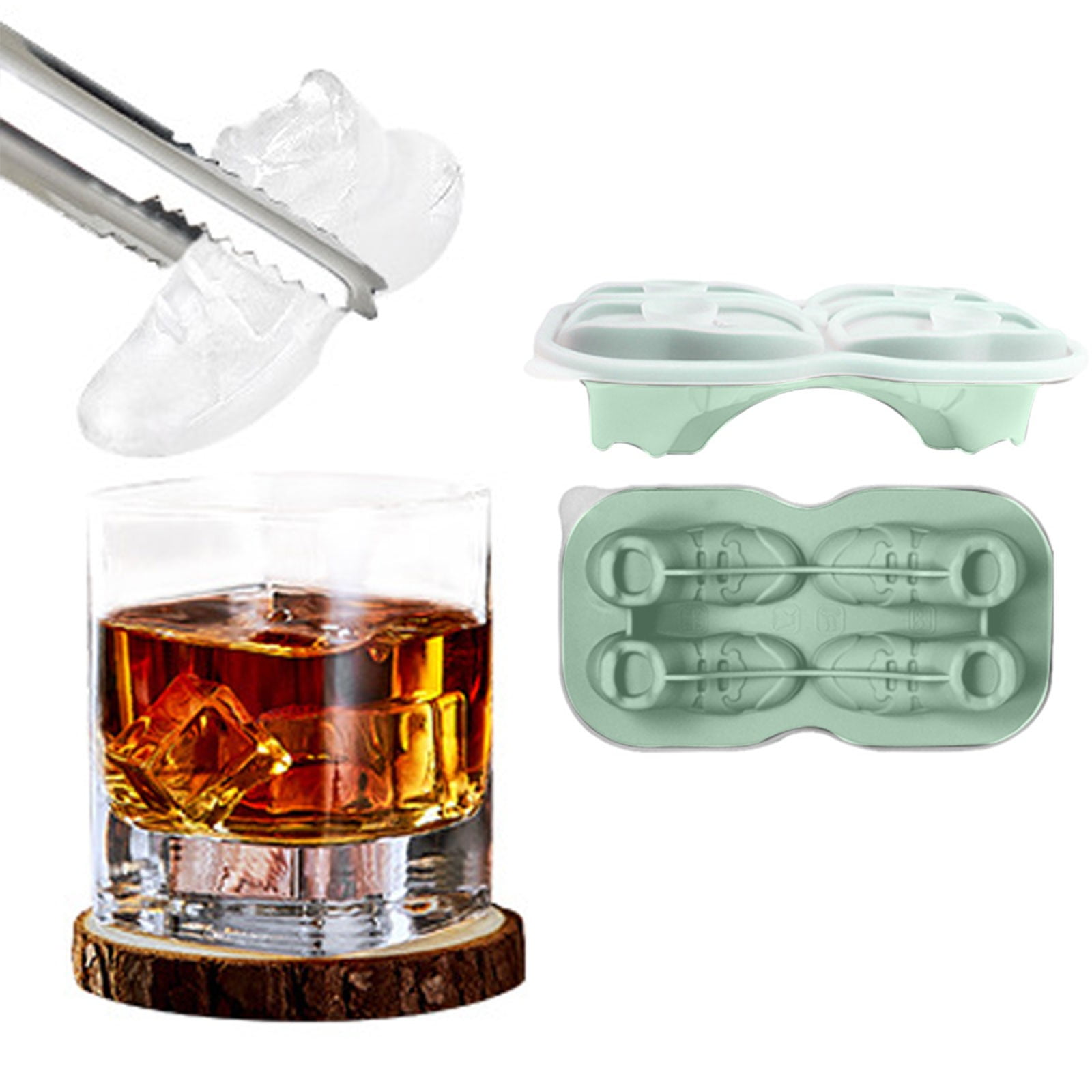 Shoe Ice Cube Mould Cute Ice Cube Mould Shoes Shapes Ice Cube Tray ...