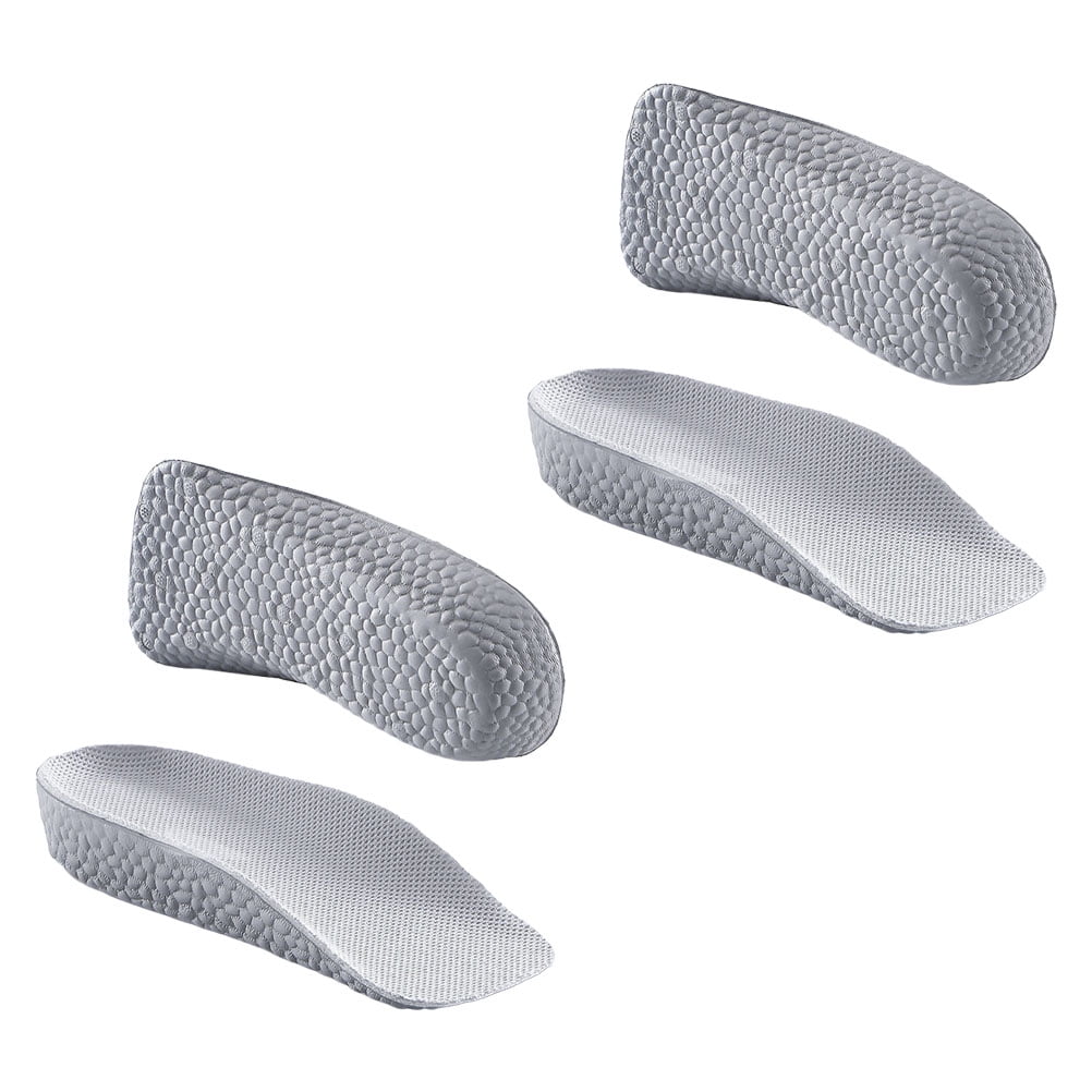 Shoe Inserts 2 Pairs Height Booster Insoles Womens Heightening Inner