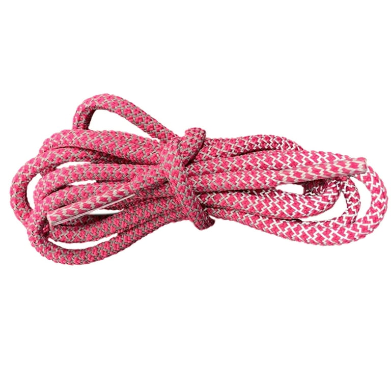 Shoe Laces Reflective Decorative Unisex Replacement Shoe Strings Round Shoelaces