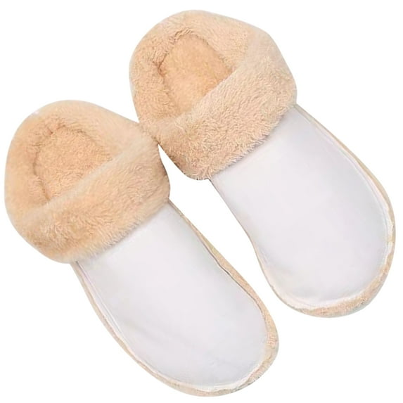 Shoe Liner Inserts Winter Hole Slipper Liners Furry Boot Insoles Women for Slippers