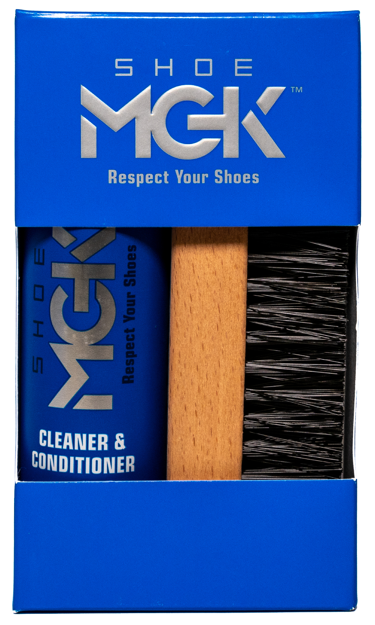 Shoe MGK Shoe Cleaner Kit for White Shoes, Sneakers, Leather Shoes, Suede Shoes, and more - Shoe Cleaner & Conditioner with Brush - image 1 of 5