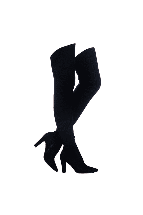 Woman Suede Thigh High Over The Knee Boots