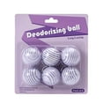 thumbnail image 1 of Shoe Odor Eliminators 6-Pack- Multiscented (Lavender/Lemon/Green Tea/Peach) - 24-Day Fragrance, Compact Design - for Shoes, Gym Bags, Closets, 1 of 3