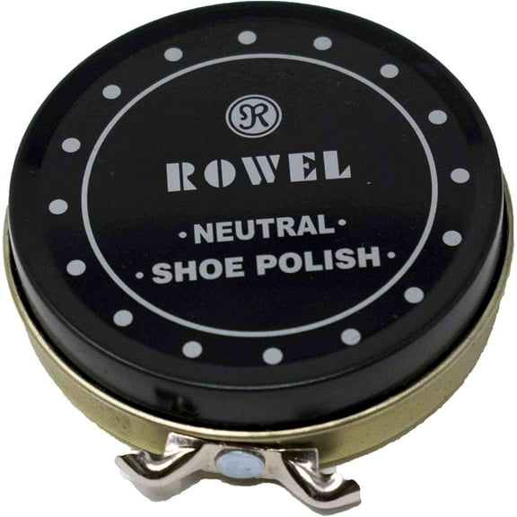 Shoe Polish Shine Kit (Light Plaid, Large (7-piece) Set)