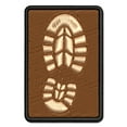 thumbnail image 1 of Shoe Print Boot Applique Multi-Color Embroidered Hook & Loop Patch - 3.5 Inch Large, 1 of 5
