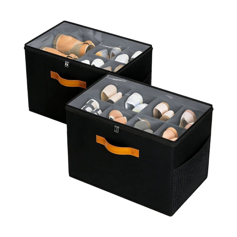 Shoe Protector Box Moisture Resistant Dustproof Travel Storage Solution