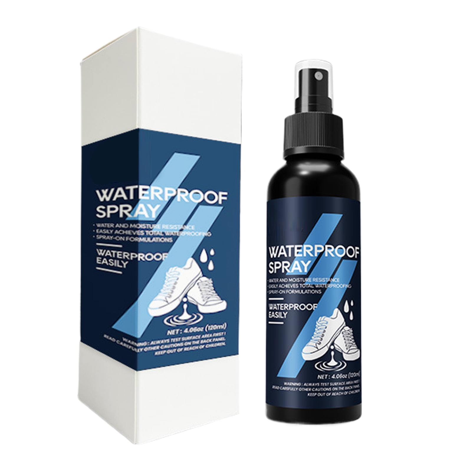 Shoe Protector Spray, 120ml Rain and Stain Waterproof Shoe Spray ...