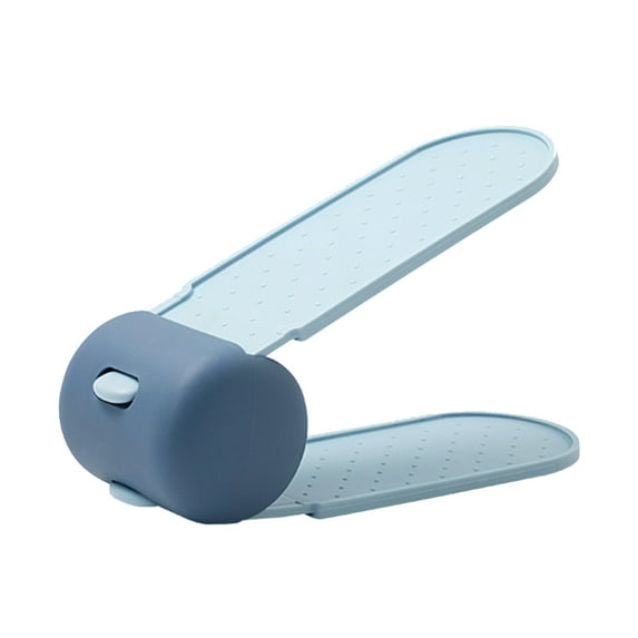 Shoe Rack 2 Tier Adjustable Height Stand for Closet Locker Shelf Organizer