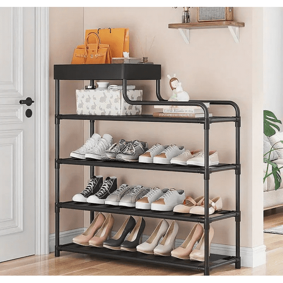Shoe Rack 5-Layer Space Saving Storage Solution for Your Dormitory or Entranceway