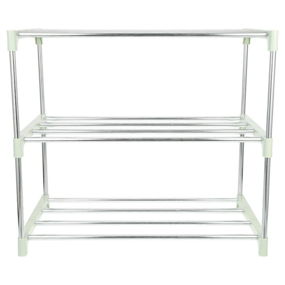 Shoe Rack Cabinet Household Home Shoes Holder Entryway Shelf Storage Stainless Steel