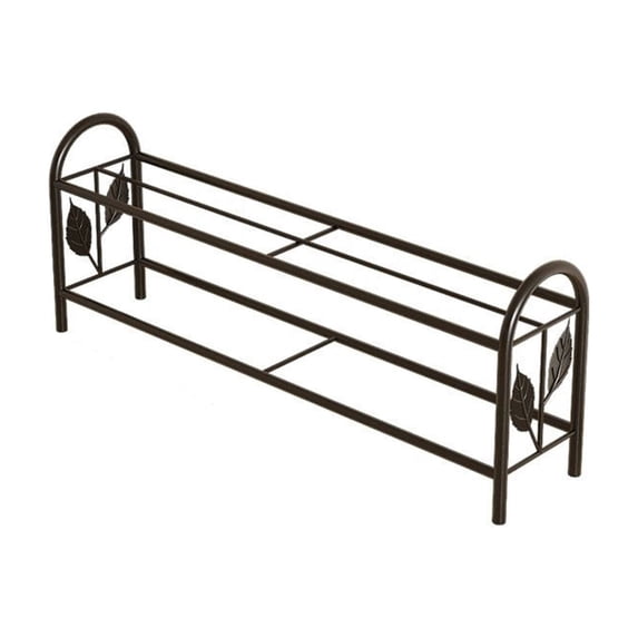 Shoe Rack Floor Standing for Bathroom Entryway Space Saving Metal Shoe Storage with Drainage Grids No Drill