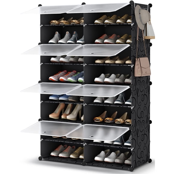Shoe Rack Organizer Modular Shoe Storage Cabinet for Closet