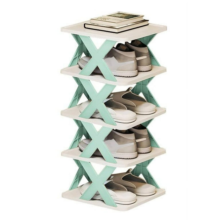 Corner shoe storage store cabinet