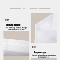 Shoe Rack,Shoe Organizer,Transparent Shoe Box Folding Organizer Movable Flip Lid Shoe Cabinet Shoe Rack Floor Standing Shoe Box Storage Shelf for Entryway Closet Bedroom Living Room For Men