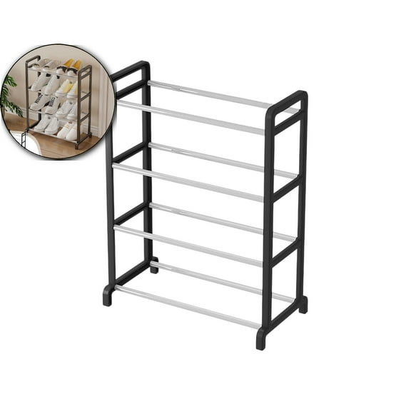 Shoe Rack Shoe Rack Organizer Four Tier Shoe Rack Daily Use Bedroom Closet Entryway Bedroom