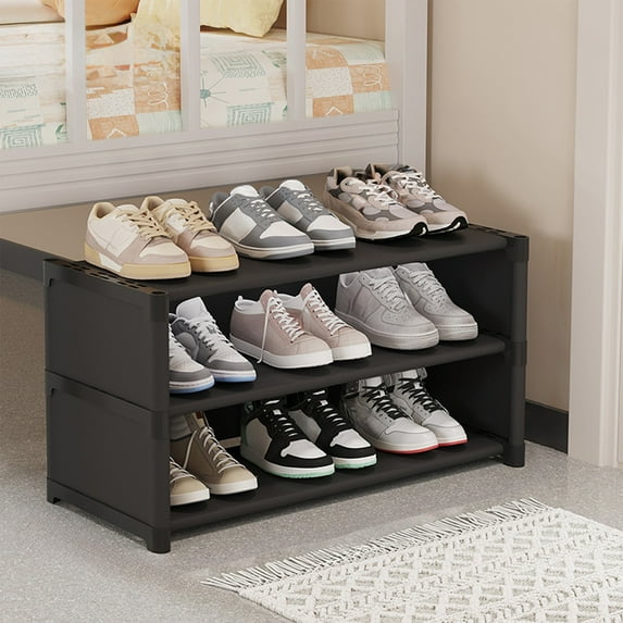 Shoe Rack Simples Multi Layer Dusts Proof Shoe Cabinet Under The Table Saving Space At The Door