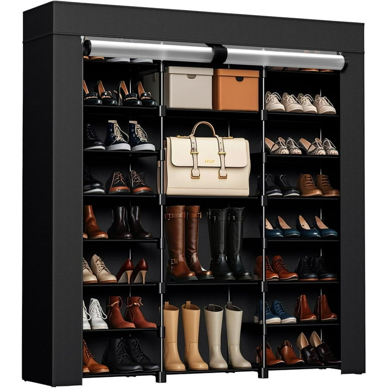 Shoe Rack Storage Organizer, Shoe Organizer for Closet and