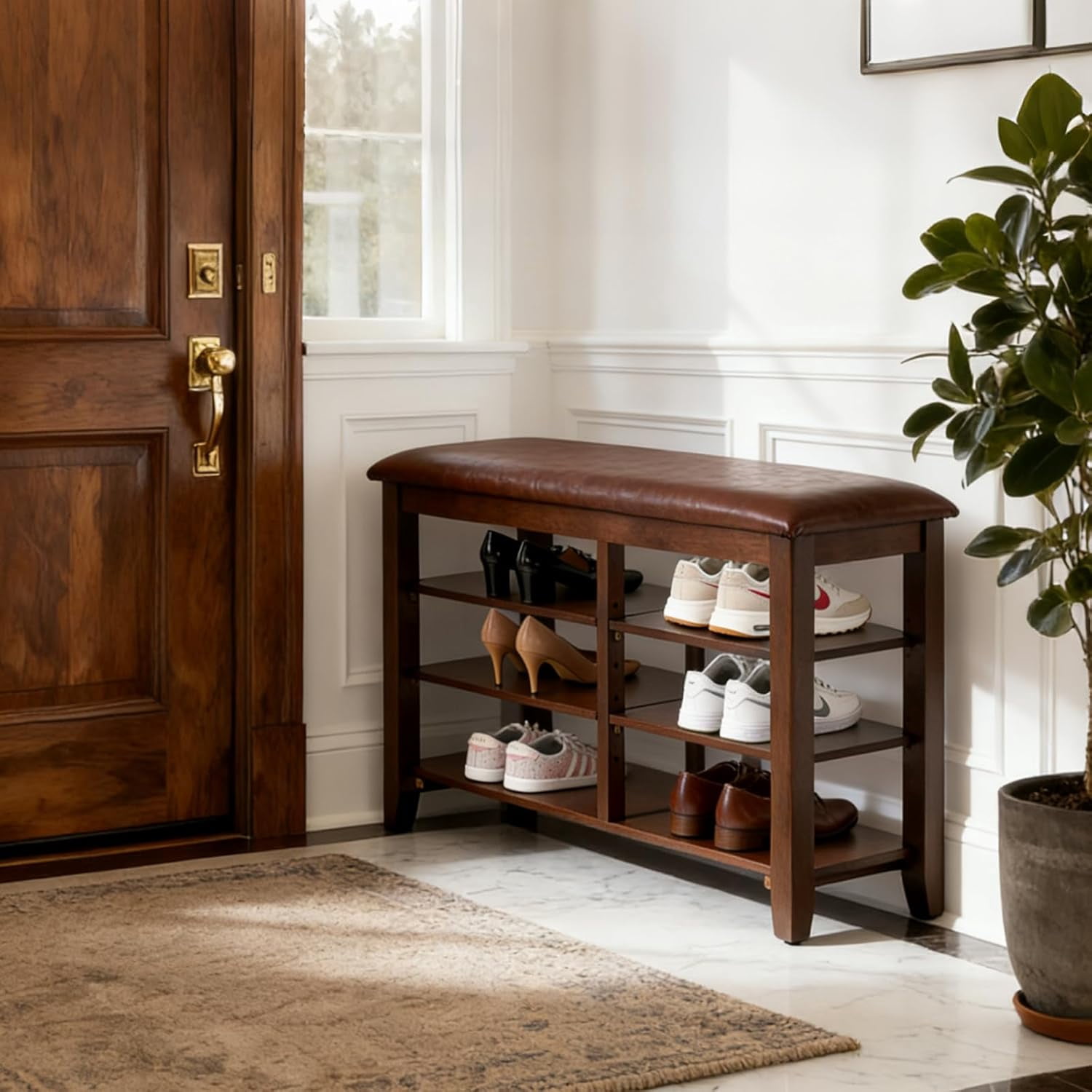3 Tier Removable Shoe Bench