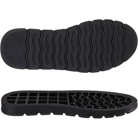 Shoe Replacement Rubber Soles DIY Shoes 1 Pair Rubber Full Out Sole Wear Resistant Shoes Sole Raised Shoes Sole