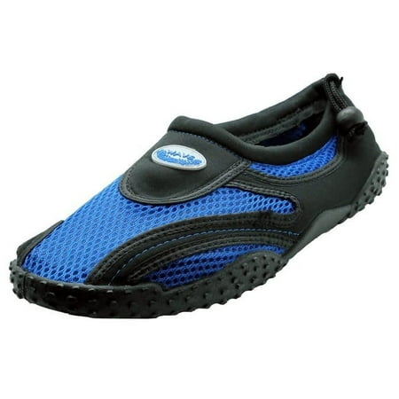 Shoe Shack Wave Male Yoga Water Shoe, Black/Grey, Size 10