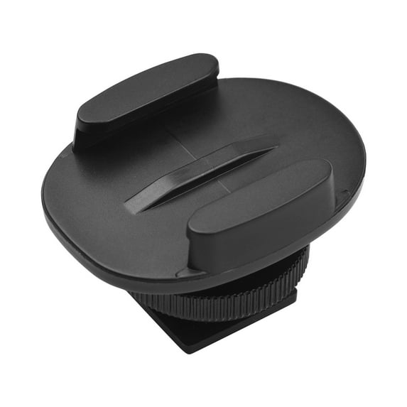 Shoe Sports Camera Cold Shoe Mount Adapter With 1/4 Inch Screw Hole Replacement For 10 9 8 7