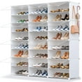 thumbnail image 1 of Shoe Storage,48 Pairs Shoe Rack Organizer for Closet Shoe Cabinet with Door Shoe Shelves for Closet,Entryway,Hallway,Bedroom, 1 of 15
