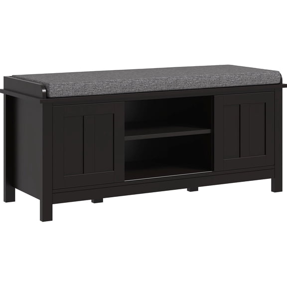 Shoe Storage Bench Ottoman | Can Be Used in Living Room | Removable Seat Cover for Cleaning | High - quality Particleboard Build