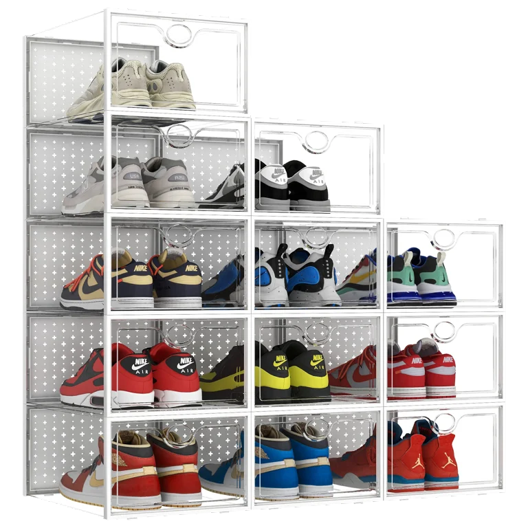 Clear sneaker containers hot sale
