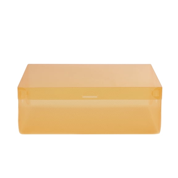 Shoe Storage Box Flip Style Transparent Foldable Thickened Plastic Men Women Kids Closet Organizer Stackable Breathable Easy Find Portable Assembly