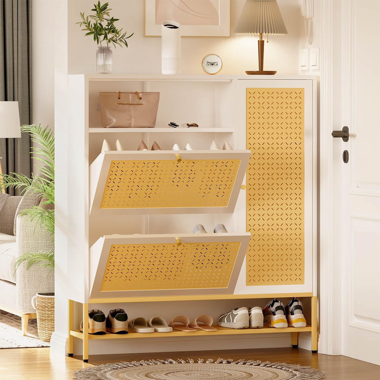 Crate And Barrel Shoe Rack