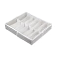thumbnail image 1 of Shoe Storage Organizer with Clear Lid - Under Bed Fabric Storage Box Holds 12 Shoes, Foldable Design, 26.7 x 23.6 x 5.1 in, 1 of 6