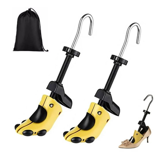 Shoe Stretcher High Heels Shoe Stretcher Women Shoe expanders shoe stretchers for wide feet Shoe Trees For Wm feets Size (4-10), Yellow, Medium